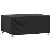 vidaXL Cubierta de muebles de jardín 420D impermeable en dimensiones 200x160x70 cm/250x210x90 cm/140x70x90 cm y más | almacenamiento funcional diseño moderno para baño dormitorio sala - details 4