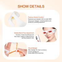 Masajeador De Belleza Para Los Ojos Con Vibración Herramienta De Alivio De La Fatiga Ocular Material Plástico Fuente De Energía Eléctrica - details 6