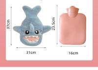 Nueva Botella De Agua Caliente De Peluche En Forma De Mordaza De Tiburón Para Mano Y Pies Calentador Portátil Para Mujeres - details 0