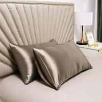 Funda De Almohada De Seda Mulberry Natural 100% Para Proteger Pelo Y Piel Personalizable Tamaño Cualquiera Ropa De Cama - details 1