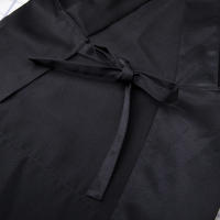 Ajustable Delantal De Cocina Con Bolsillos Para Hombres Y Mujeres Delantal De Chef Con Cuello Halter Negro Sencillo Herramienta De Cocina - details 4
