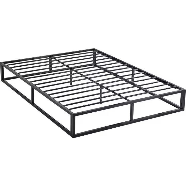Somier de metal 200 x 160 cm - Negro - 1