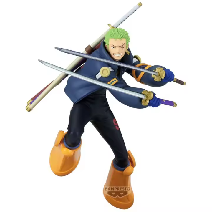 Figura Roronoa Zoro Battle Record Collection One Piece 16cm - 1