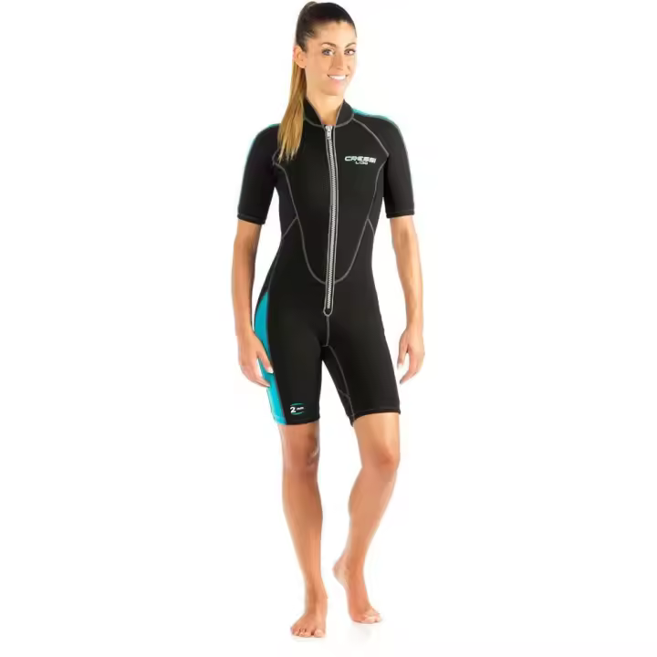 Cressi Traje Corto Lido 2 Mm Negro Mujer Adulto - 1