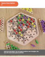 Juego De Ajedrez Geométrico Con Cadena Juguete De Entrenamiento Para La Interacción Familiar Y El Pensamiento Juguetes De Regalo Para Despacho - details 11