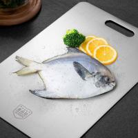 Tabla De Corte De Acero Inoxidable Engrosada Antibacteriana Y Antifúngica Accesorios De Cocina Doble Cara Resistente Al Desgaste - details 8
