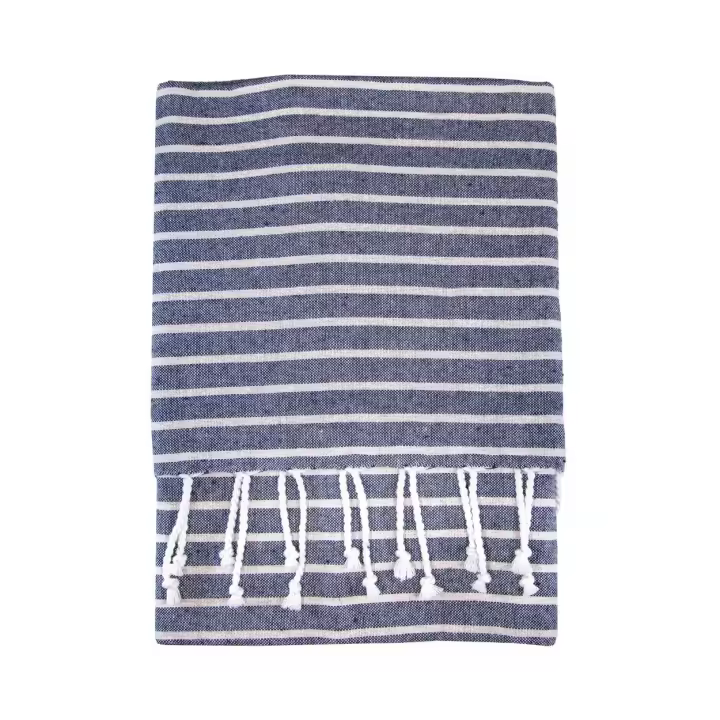 SUN & SURF Fouta de Playa Individual 100% Algodón 90x170 cm - Toalla Ligera y Versátil Tipo Pareo - 1