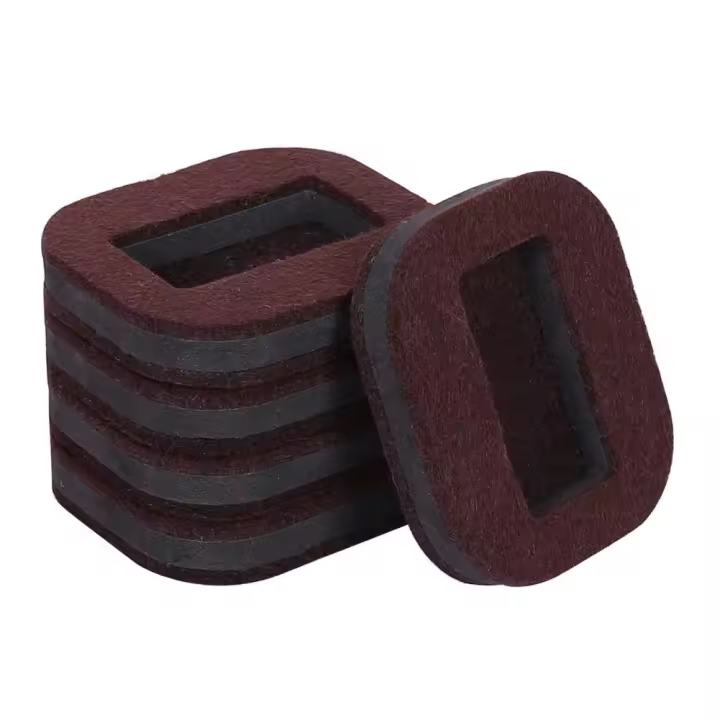 5PCS Protектор De Pies De Silla Antivibración Para Piso De Madera Dura Almohadillas De Goma Antideslizantes Para Muebles - 1
