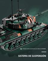 Bloques De Construcción De Tanque Leopard 1 Serie Militar 1145 Piezas Juguetes Educativos Para Niños Y Niñas Regalos Para Niños De Edad - details 3