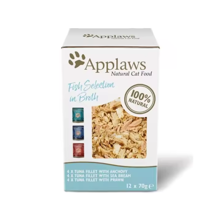 Applaws Gato Adulto Multipack Caldo 12X70gr Pescado - 1