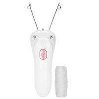 Epilador Eléctrico USB Recargable Para Mujeres Eliminador De Vello Con Hilo De Algodón Herramienta De Cabello Y Rostro - details 1