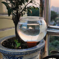Espiga De Riego Automática Para Plantas 200ML Cerámica Dispositivo De Riego Por Goteo Para Vacaciones De Flores Y Plantas - details 3