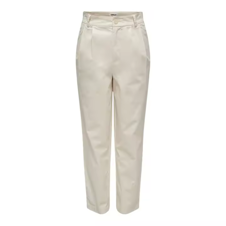 Pantalón Only Maree Blanco para Mujer - Talle Alto - 1