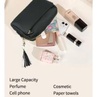 Bolso Bandolera para Mujer de 3 Compartimentos Grandes Bolso de Hombro Pequeño de Cuero PU - details 3