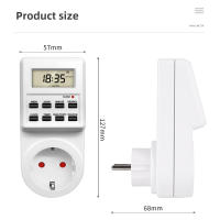 Interruptor De Tiempo Digital TM03 Salida Electrónica Para Cocina Con Programación De Ciclo De 12/24 Horas Ajustable Por Tiempo - details 8