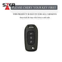Funda De Llave De Coche TPU Para Renault Kadjar Captur Megane Sandero Stepway Logan Clio 5 Arkana 2020-2023 Kwid 2023 Cubierta Flip Key - details 0