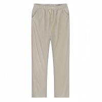 Pantalones De Lino Y Algodón Para Hombre Joggers Camisetas De Calle Transpirables De Color Sólido Verano Suéteres Suelto 5XL - details 19