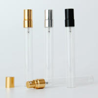 100PCS Botellas De Perfume Reutilizables 2ml/3ml/5ml/10ml Atomizador Vaciado Vidrio Transparente Para Cosméticos - details 5