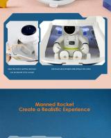 Juguete Espacial Acústico Y Óptico Modelo De Estación Espacial Nave Espacial Serie Aviación Para Niños Regalo De Navidad - details 9