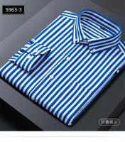 Camisa a Cuadros Clásica Para Hombre Manga Larga Casual Botones Para Trabajo Y Negocios Camisas Rayadas Tallas Grandes 4XL 5XL - details 22