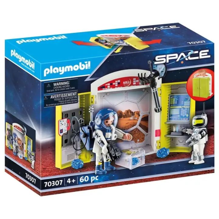 Playmobil cofre misión a marte maletín (70307) Space con astronautas y laboratorio del espacio - 1