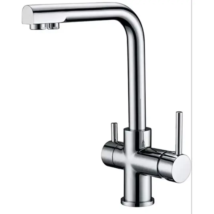 Imex Marsella GOS004 grifo de cocina monomando osmosis dos vías de agua cromado - 1