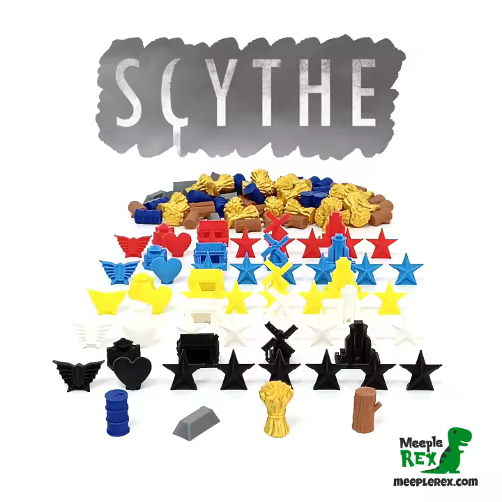 Tokens para Scythe / Meeple Rex / Accesorios para juegos de mesa - 1
