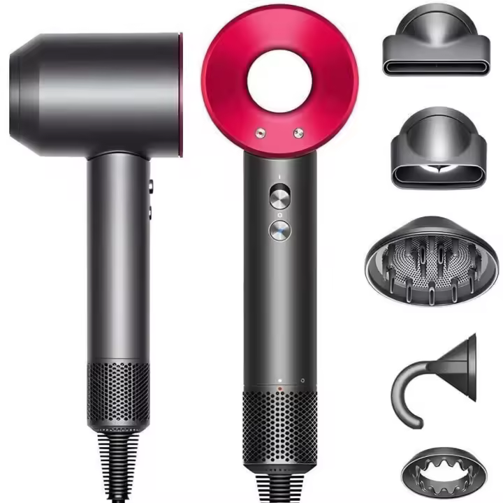 Secador profesional con 5 accesorios Y 4 Modos De Temp - 1