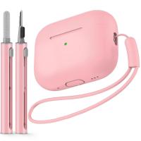 Funda Protectora De Silicona Suave Para AirPods pro Con Kit De Limpieza Compatible Con 1er Y 2do Generación Para Hombres Y Mujeres - details 8