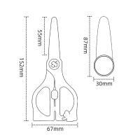 Tijeras De Cocina Skeyo Para Bebés Cerámicas Seguras Para Comidas Suplementarias Cortador De Verduras Y Carne Uso Doméstico Y Cocina - details 5