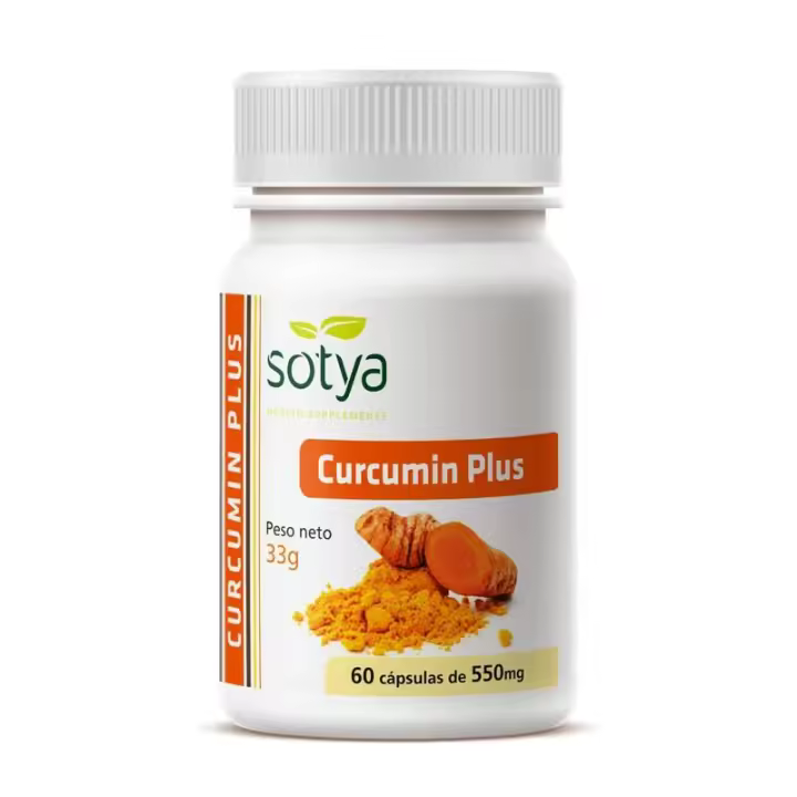 Sotya Curcumin Plus 60 Vcap 550Mg - 1