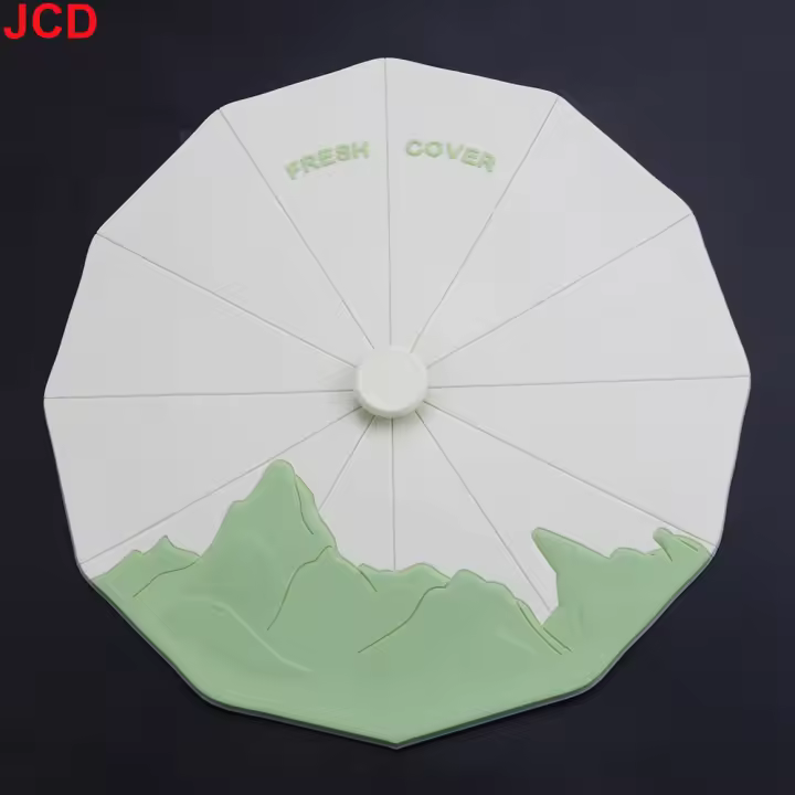 Tapa De Tazón De Silicona Para Microondas Cubierta De Alimentos Recipiente Cocina Herramienta Ecológica Resistente Al Calor - 1