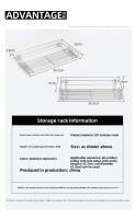 Estante De Aluminio Plegable Para Mesa De Camping Con Almacenamiento Y Red Mesh Colgante Expansión IGT Soporte Para Mesa Exterior - details 9