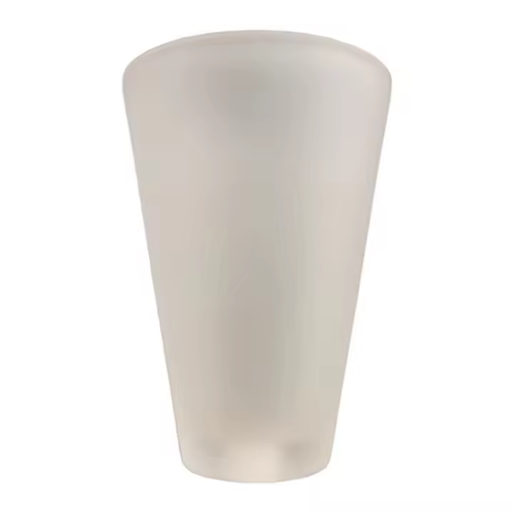 Genérico NO MARCA Tulipa de Cristal LISA 11x8,5cm con Apertura 1cm - Pantallas para Lámparas - 1