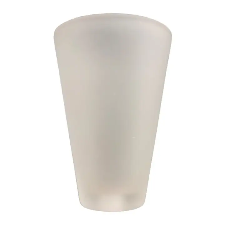 Genérico NO MARCA Tulipa de Cristal LISA 11x8,5cm con Apertura 1cm - Pantallas para Lámparas - 1