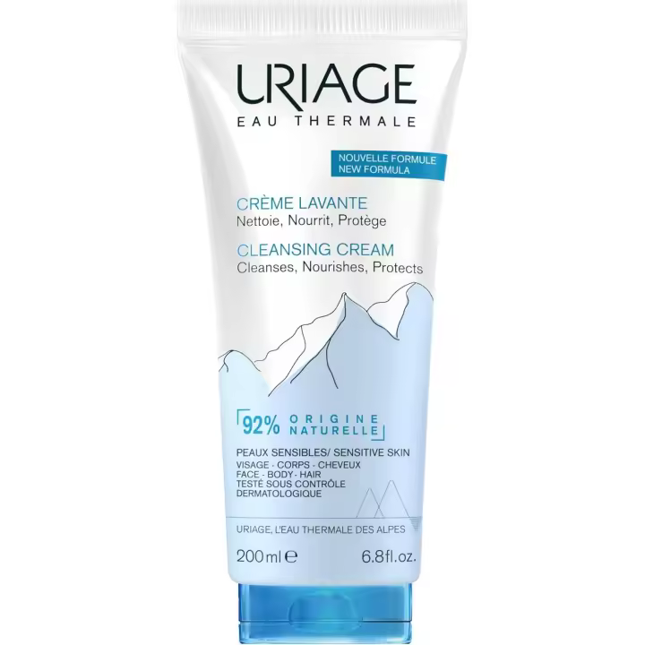 Uriage Crema Limpiadora 2 en 1 para Rostro y Cuerpo 200 Ml - 1