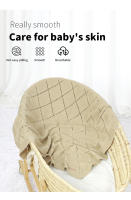 Manta Bebé Super Suave De Algodón Para Recién Nacidos Manta De Paseo Y Dormir Para Niño Y Niña 90*70cm Pañalera De Cuatro Estaciones - details 2