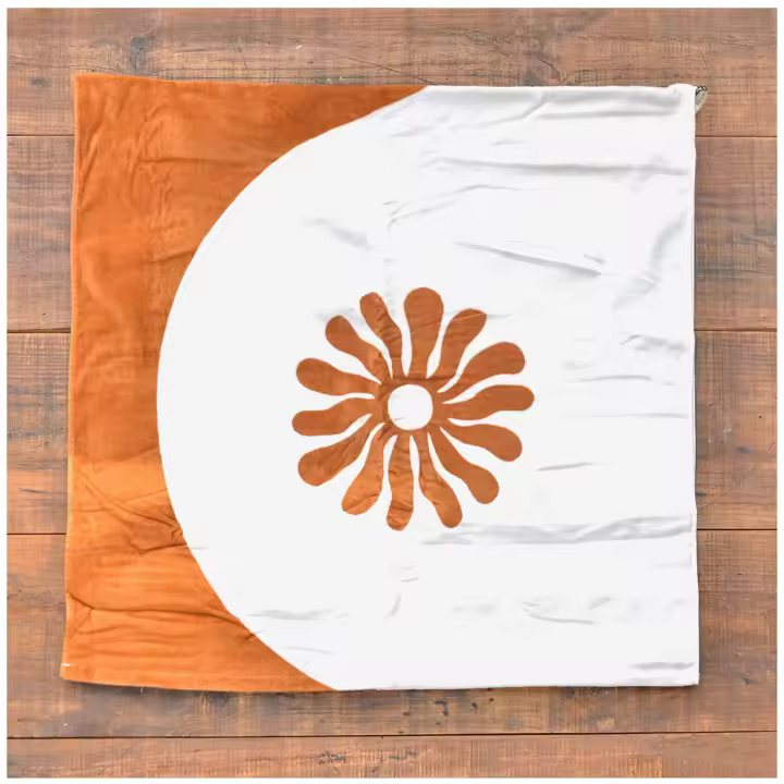 Toalla Slowtide modelo Botanical Balance - Brush Towel para unisex en color naranja - 1
