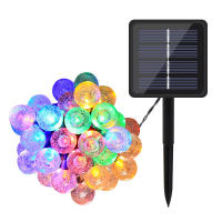 Luces De Cadena Solar Para Exterior 20 LED Con 8 Modos Impermeables Luz De Patio Para Decoración De Jardín Y Fiesta - details 7