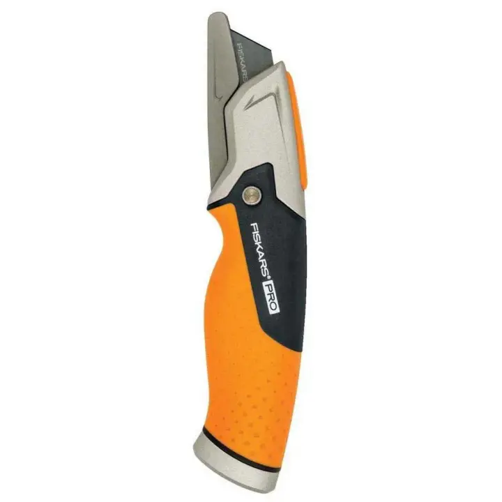 Fiskars Navaja Multiusos Fija Carbonmax Naranja - 1