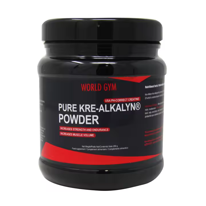 PURO KRE-ALKALYN POWDER- Gana músculo, reduce grasa y entrena más duro - World Gym - Olympus Sport Nutricion - 1