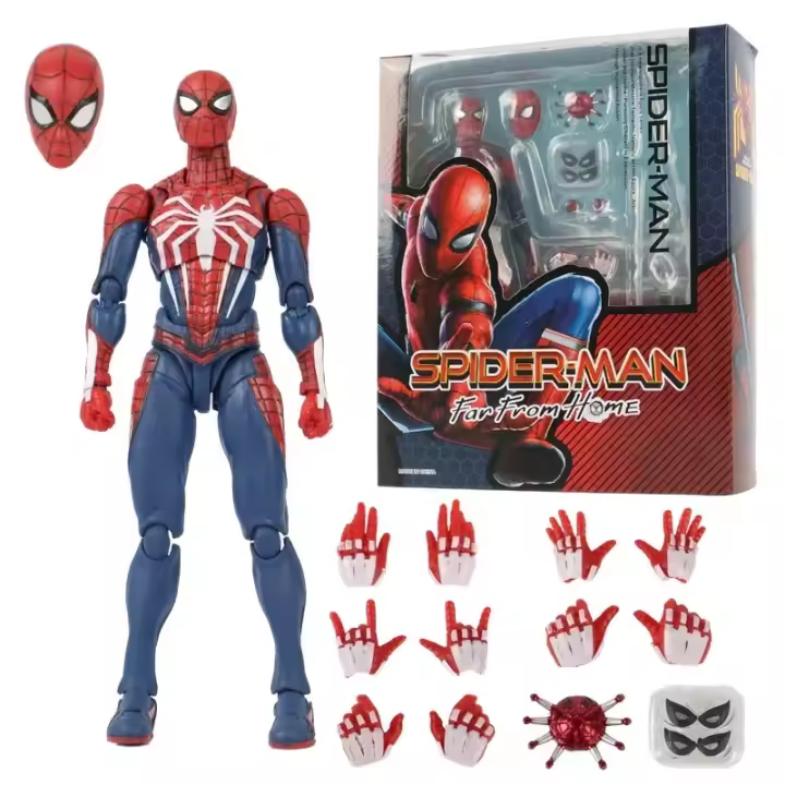 Juego De Figuras Avengers Spider Man Versión PS4 Juguetes Populares Para Niños Regalos Para Adolescentes Y Adultos - 1