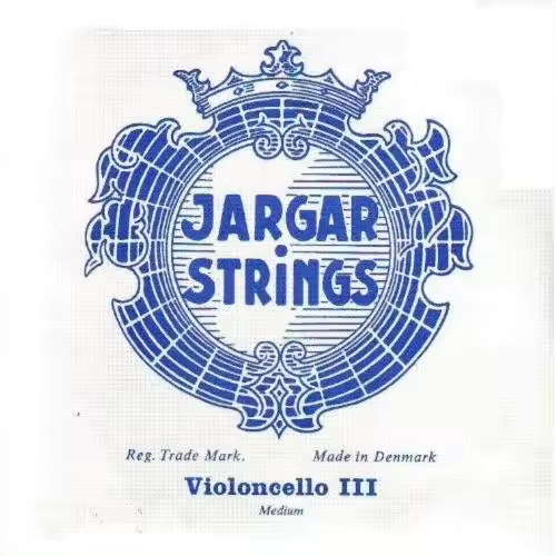 CUERDA VIOLONCELLO-Jargar (Azul) (Cromo) 3ª Medium Cello 4/4 (G) Sol (Una Unidad) - 1