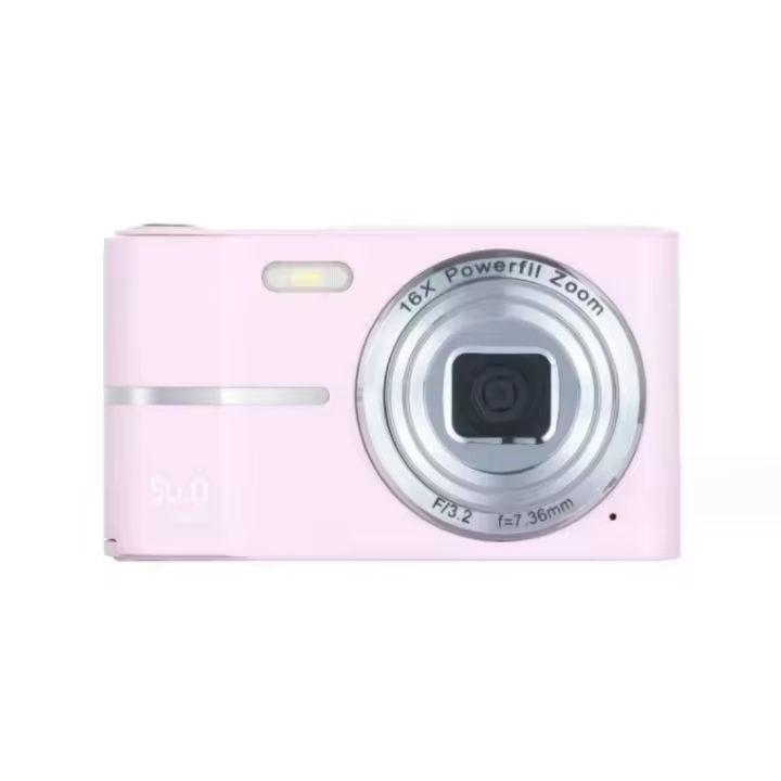 Cámara Digital Retro Clásica Portátil 4K 50MP Zoom Digital 16x Pantalla de 2,4 pulgadas - 1