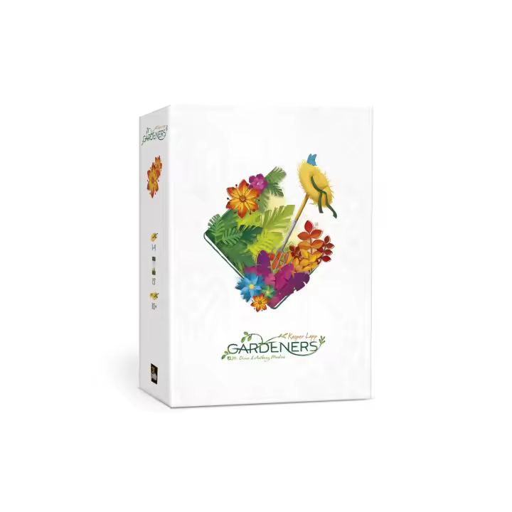 2Tomatoes Games | Gardeners | Juego de Mesa Cooperativo | Consigue Organizar Más Jardines Que Tus Rivales con Losetas | Deduce Restricciones Sin Comunicarte | Juego Familiar | 1-4 Jugadores | Edad Mínima: 10 Años | Idioma: Español | Temática: Jardín - 1