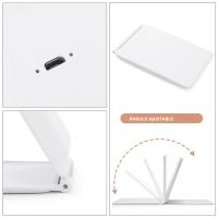 Espejo De Maquillaje Plegable Con 80 LEDs Ultra Delgado Pantalla Táctil Dimmer Recargable Por USB Portátil Para Viajes Y Maquillaje - details 5