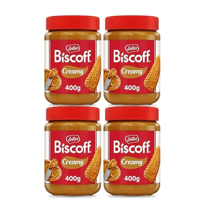 Lotus Biscoff | Crema Dulce para Untar | Cremoso | Sabor a Galleta Caramelizada | Vegano | Sin Frutos Secos | Sin Colorantes ni Aromas Añadidos | 1.6 kg Galleta Caramelizada - 1