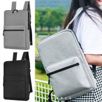 Mochila Ultrafina Para Portátil 14" 15.6" Hombre Mujer Estilo Casual Impermeable Bolsa De Trabajo Multifuncional Color Gris/Black - details 2