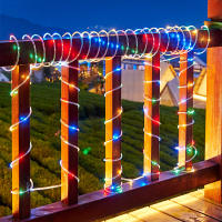 Luces De Cadena LED Solar Para Exterior 5/10/20m Impermeables Decoración Para Navidad Boda Año Nuevo Árbol De Navidad Fiesta De Año Nuevo - details 6