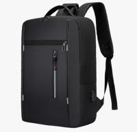 Mochipa De Negocios impermeable para hombre, Morral Escolar with USB de 15,6 pulgadas, para Cargador portátil, de gran capacidad - details 1